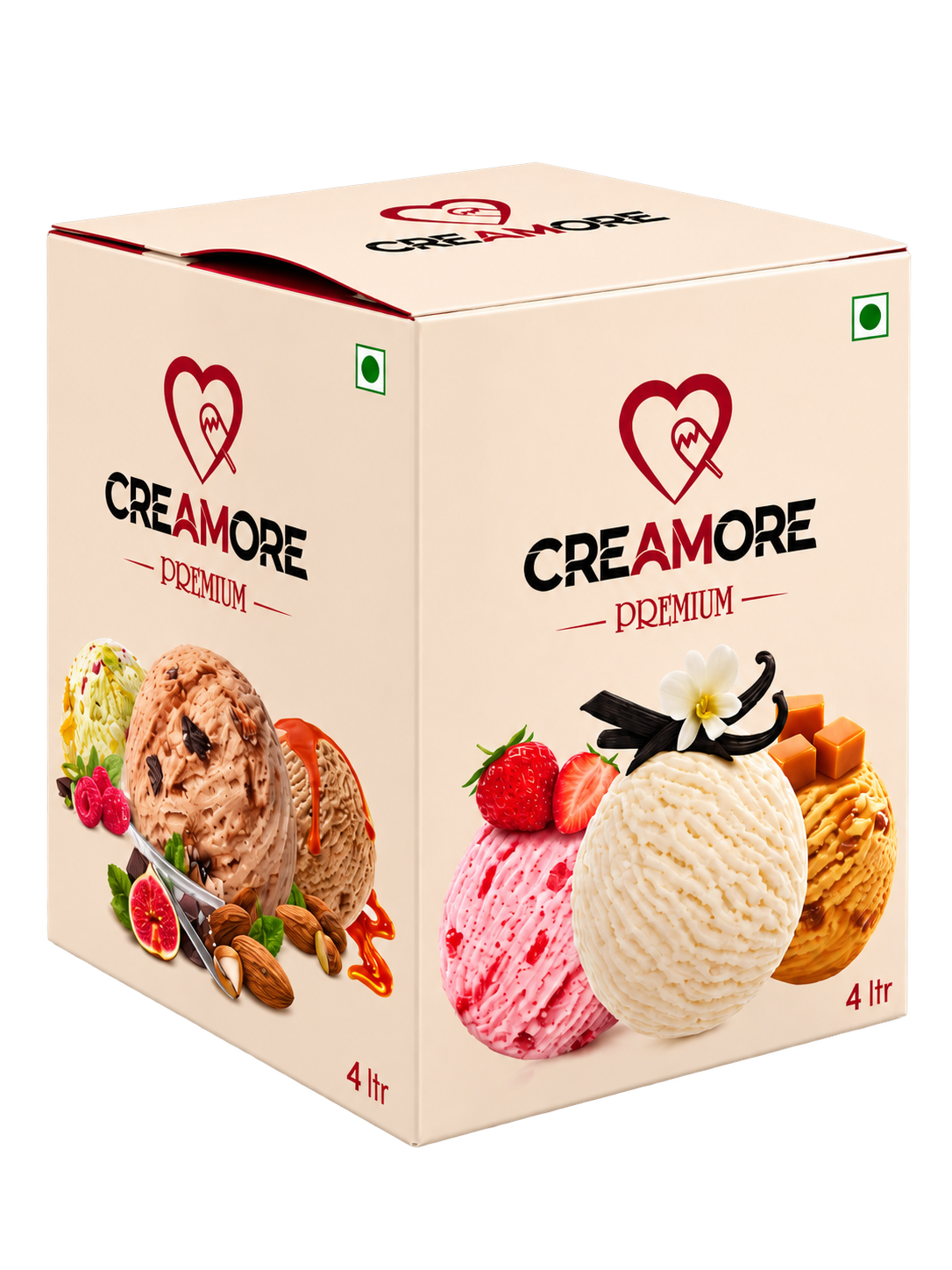 Creamore Frozen Dessert Range 4L