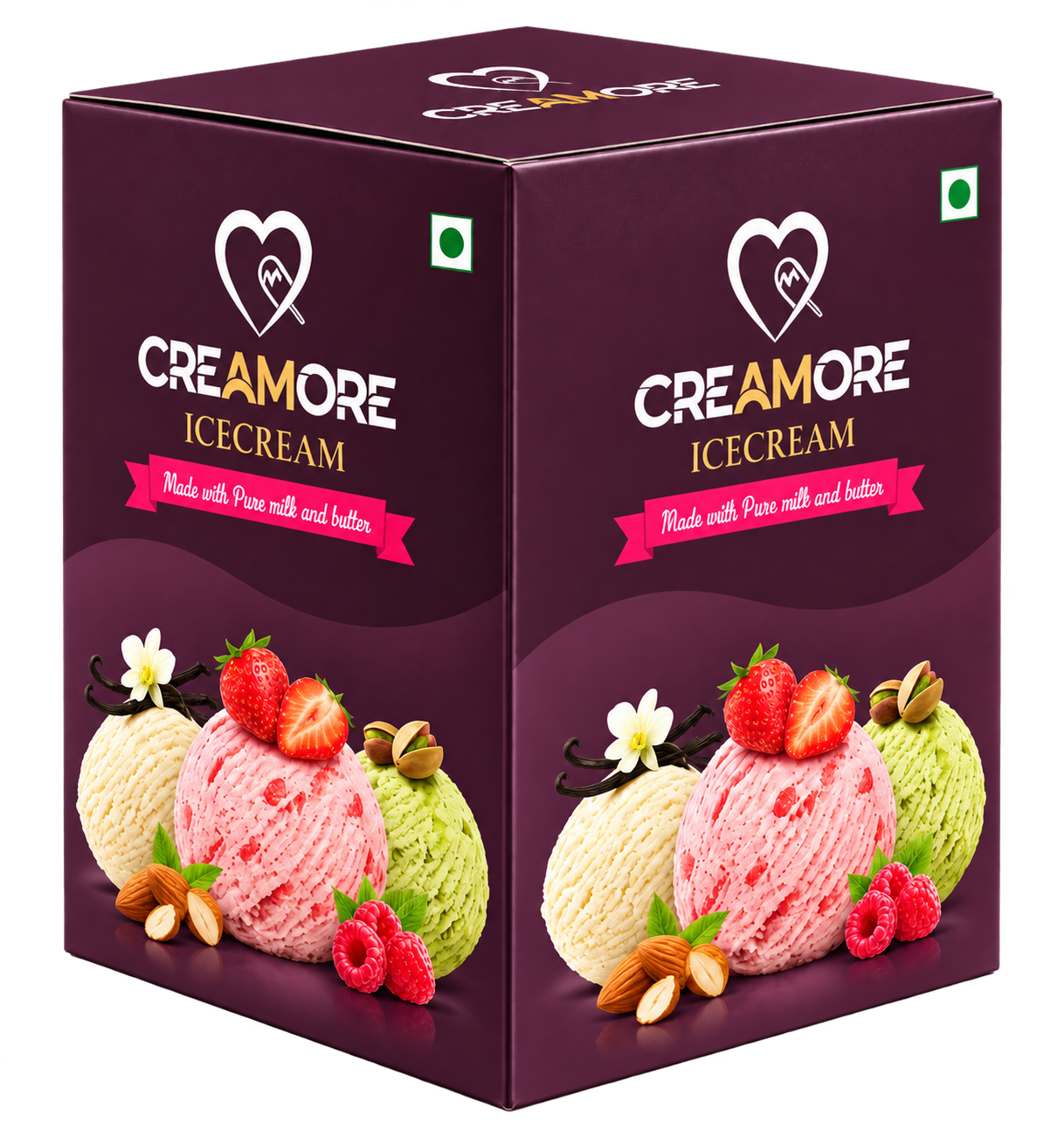 Creamore Milk Based Icecream 4L