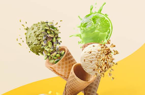 Ice cream flavours